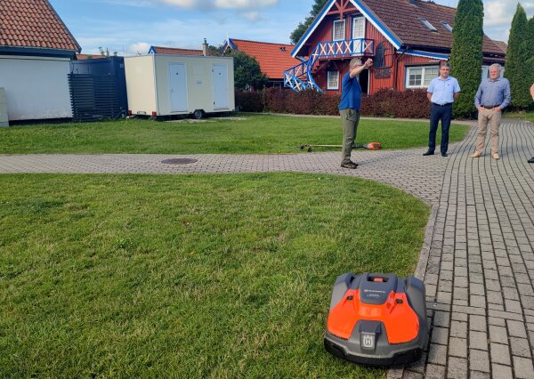 Neringos viešosioms erdvėms prižiūrėti – nauja technika