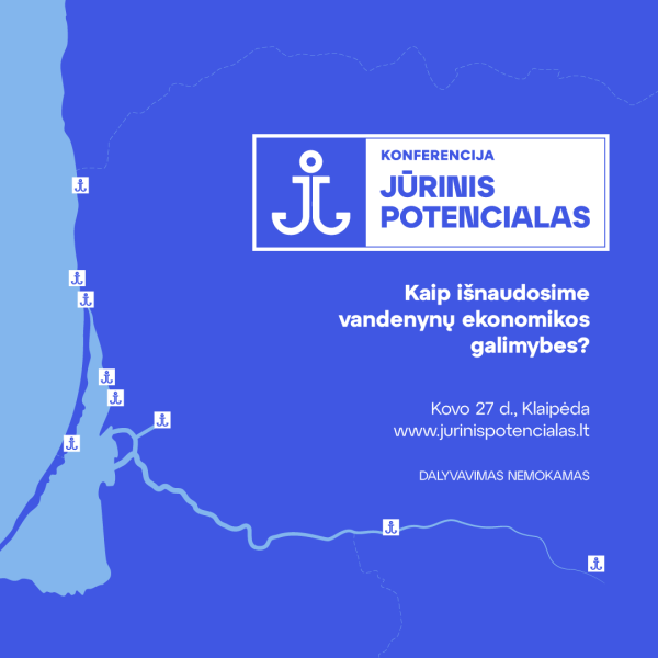 Konferencijoje „Jūrinis potencialas. Kaip išnaudosime vandenynų ekonomikos galimybes?“